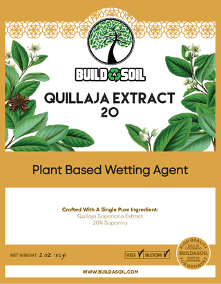 BuildASoil Quillaja Saponaria Extract Powder 20