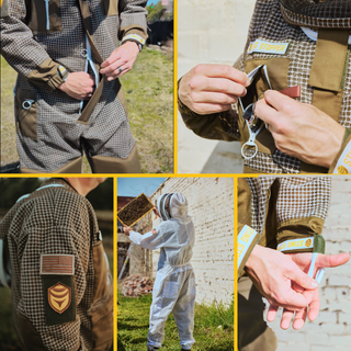 Professional Triple Layer Ventilated Full Beekeeping Suit