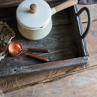 Antique Wood Tray