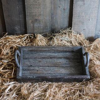 Antique Wood Tray