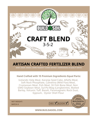 BuildASoil Craft Blend - Nutrient Pack