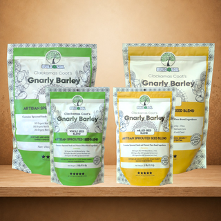 Clackamas Coots Official Gnarly Barley - Artisan Sprouted Seed Blend