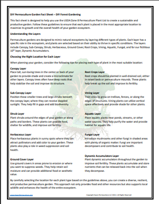 Full-Service Permaculture Design Program